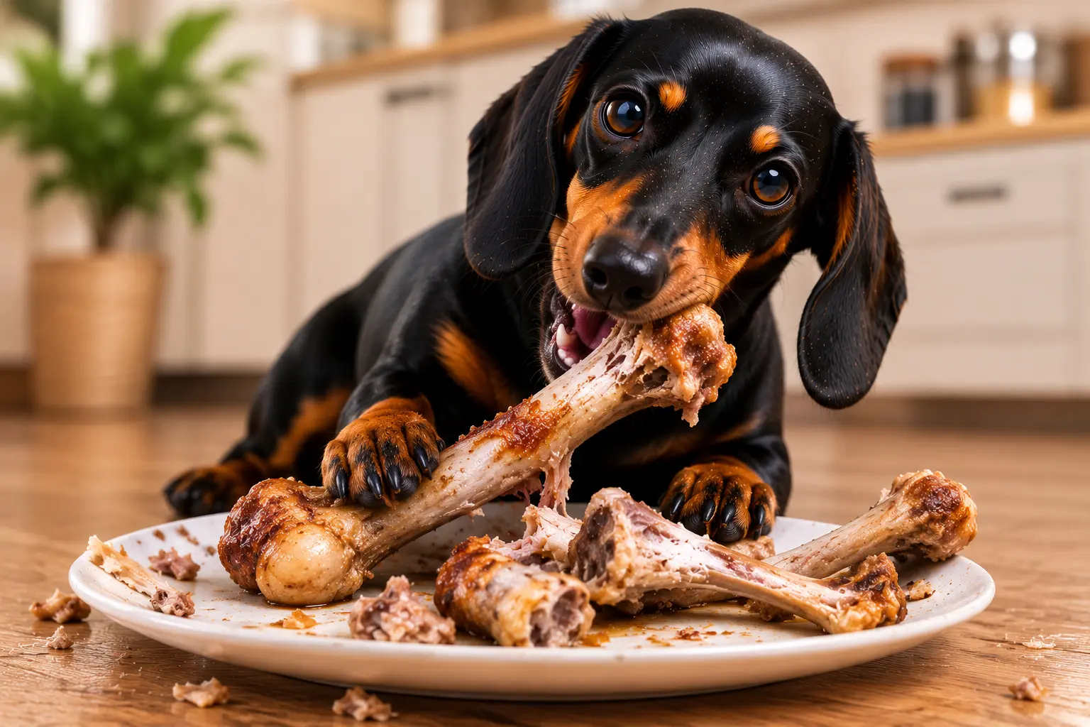 Cooked bones Dangerous Foods List For Dachshunds - Dachshund Bonus