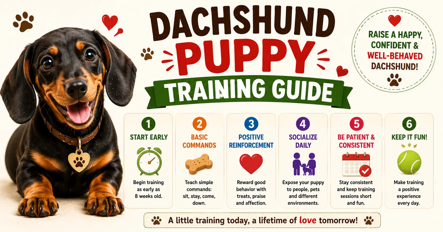 Dachshund Puppy Training Guide - Dachshund Bonus