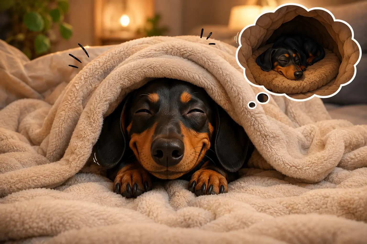 Blankets Feel Safe and Secure