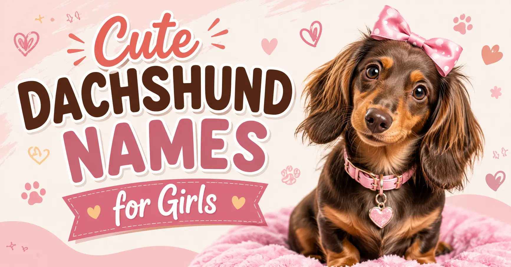 Cute Dachshund Names for Girls