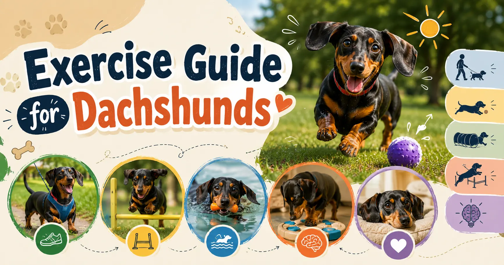 Exercise Guide for Dachshunds