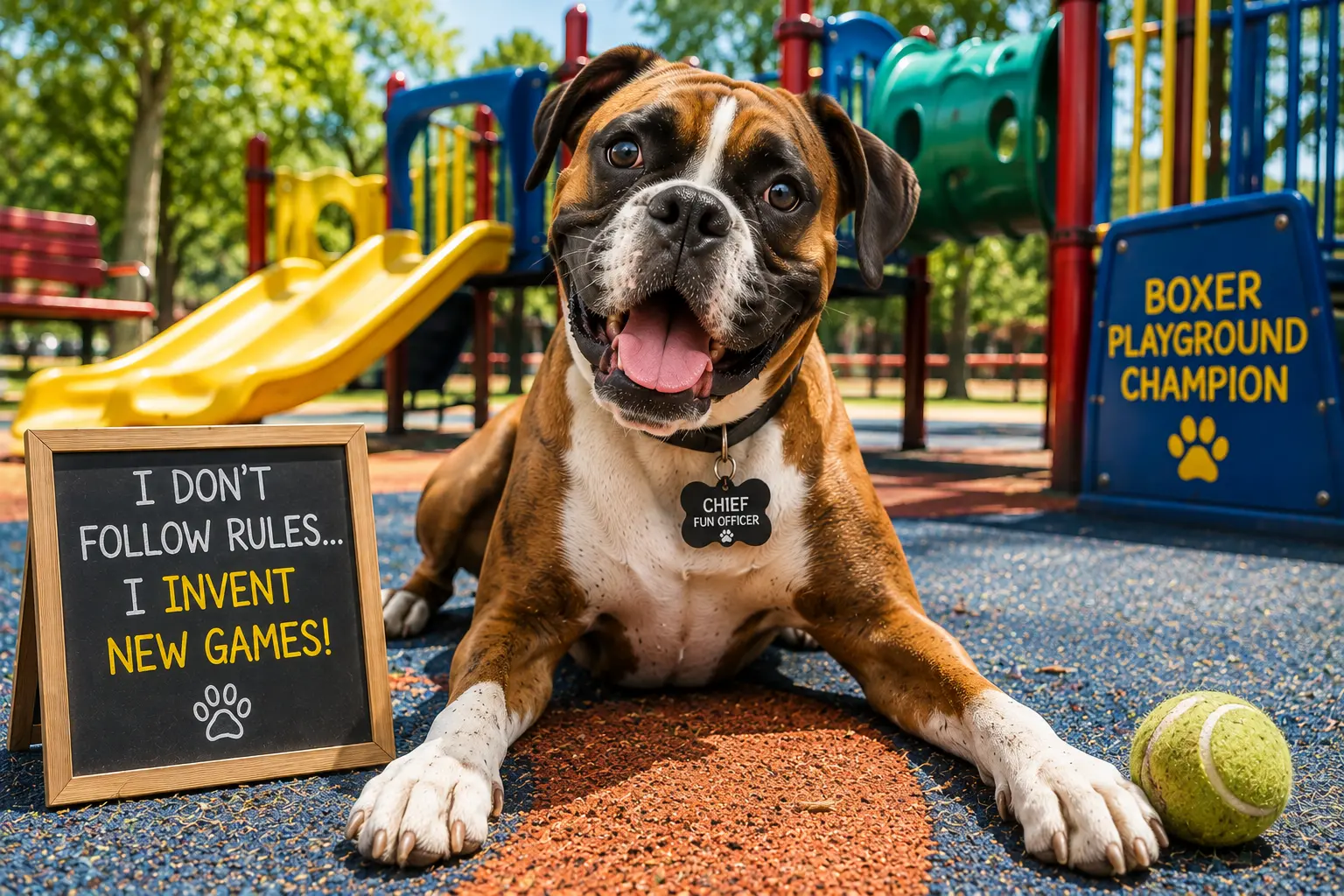 Top funniest dog breeds - Boxer