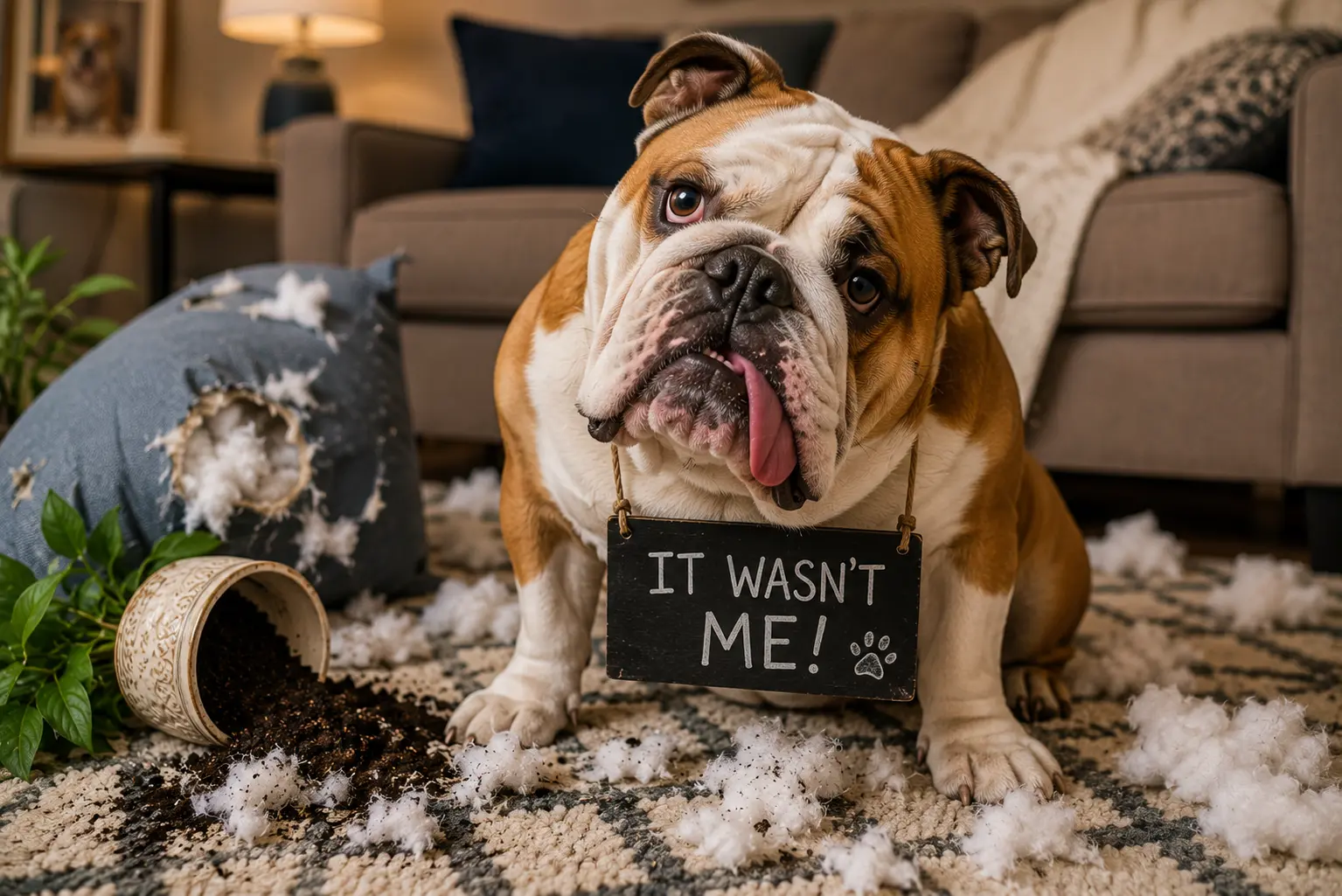 Top funny dog - English Bulldog