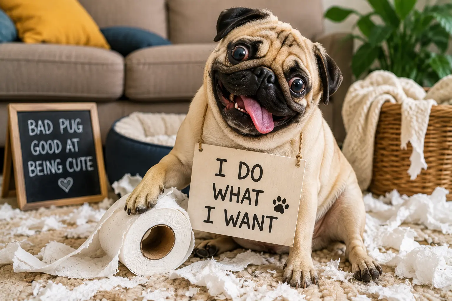 Top funny dog - Pug