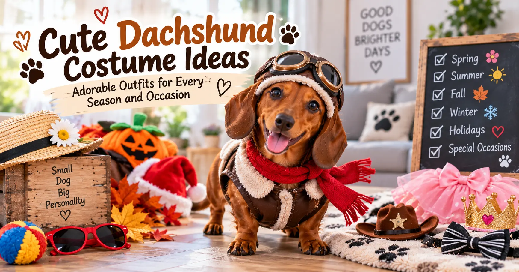 Cute Dachshund Costume Ideas – Adorable Outfits for Every Season and Occasion