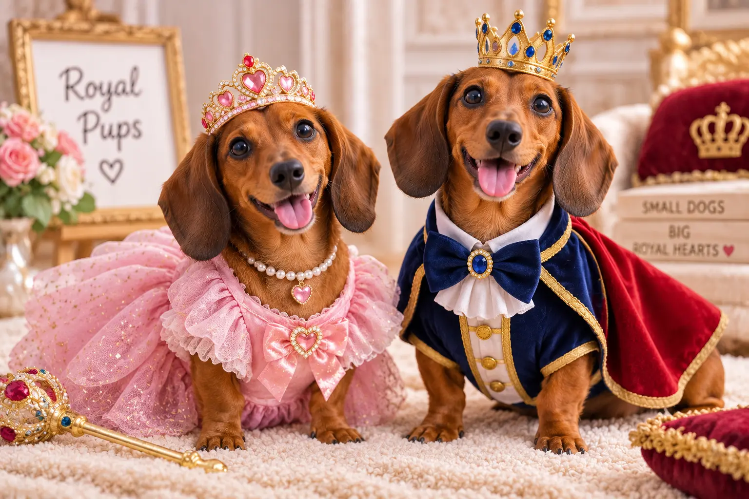 Cute Dachshund Costume Ideas - Princess or Prince Costume