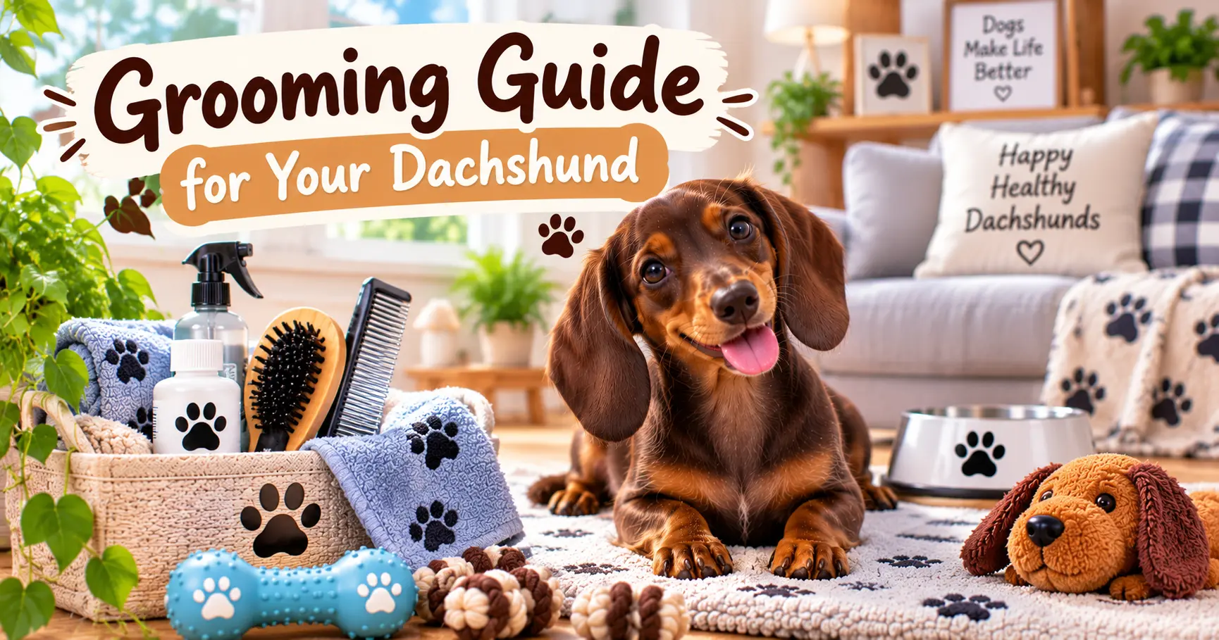 Grooming Guide for Your Dachshund