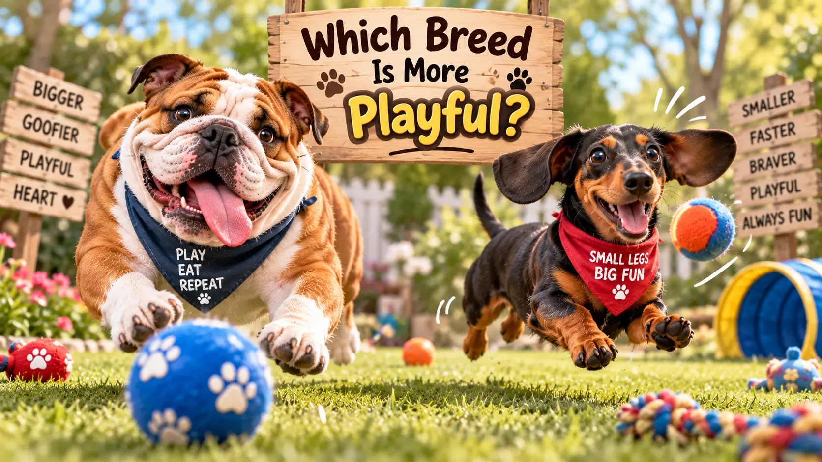 Which Breed Is More Playful